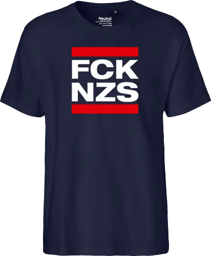 FCK NZS - weiß - Fairtrade T-Shirt