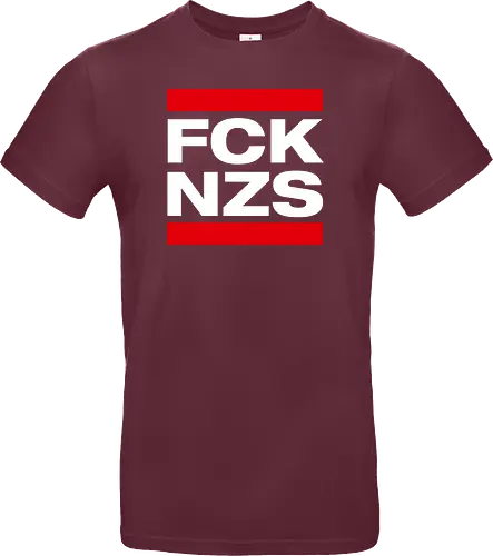 FCK NZS - weiß - Standard T-Shirt