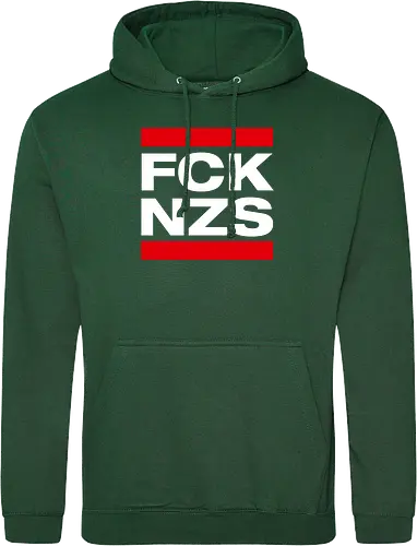 FCK NZS - weiß - Standard Hoodie