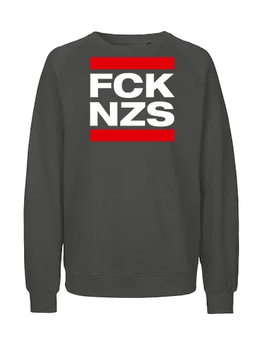 FCK NZS - weiß - Fairtrade Sweatshirt