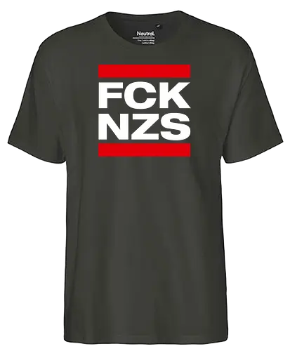 FCK NZS - weiß - Fairtrade T-Shirt