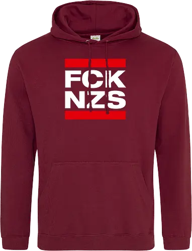 FCK NZS - weiß - Standard Hoodie