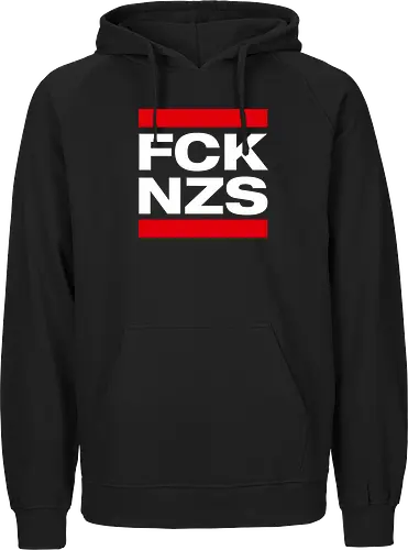 FCK NZS - weiß - Fairtrade Hoodie