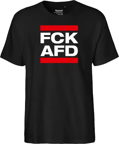 FCK AFD - weiß - Fairtrade T-Shirt