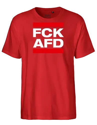 FCK AFD - weiß - Fairtrade T-Shirt