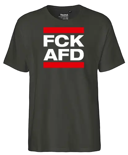 FCK AFD - weiß - Fairtrade T-Shirt
