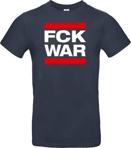 FCK WAR - weiß - Standard T-Shirt