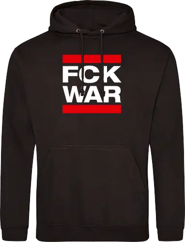 FCK WAR - weiß - Standard Hoodie