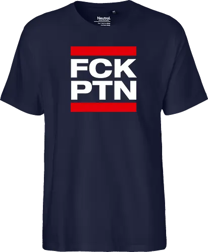 FCK PTN - weiß - Fairtrade T-Shirt