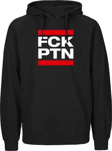 FCK PTN - weiß - Fairtrade Hoodie