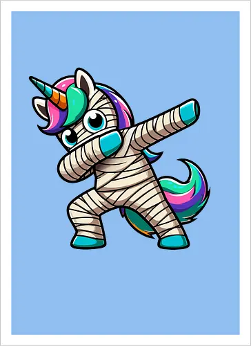 Unicorn mummy