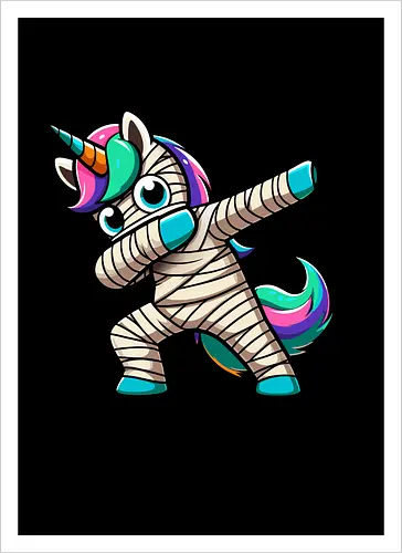 Unicorn mummy