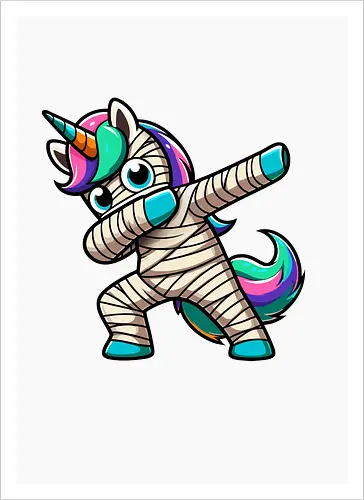 Unicorn mummy