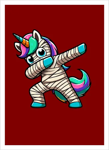 Unicorn mummy