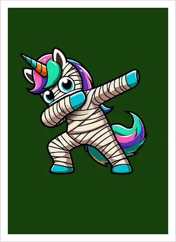 Unicorn mummy
