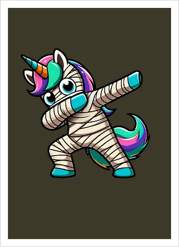 Unicorn mummy