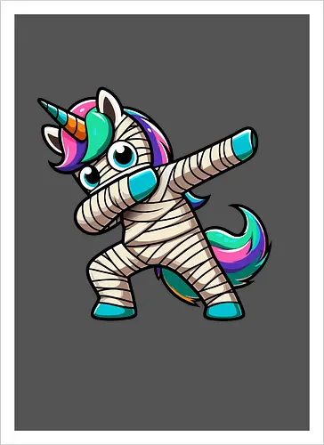 Unicorn mummy