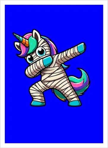 Unicorn mummy