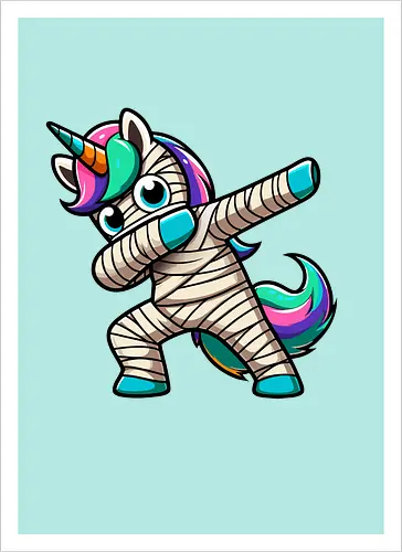 Unicorn mummy