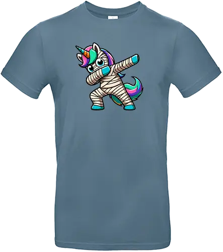 Unicorn mummy - dab, colorful, cartoon, costume, dance, rainbow, cute, unicorn, mummy - Standard T-Shirt