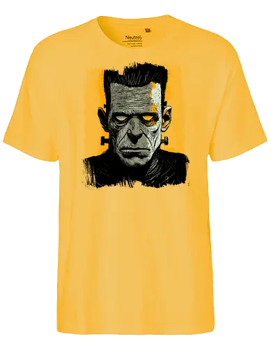 The Modern Prometheus - horor, halloween, books, mary shelley, frankenstein - Fairtrade T-Shirt