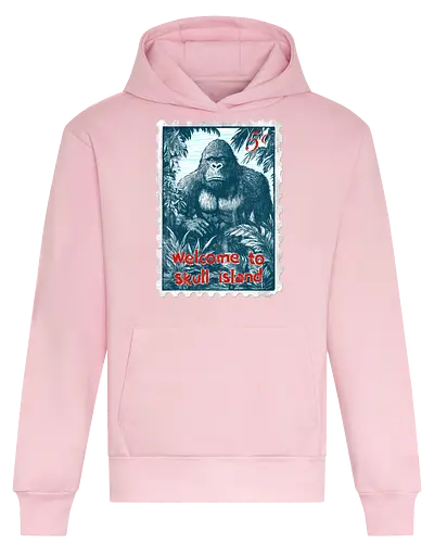 Welcome to skull island - scifi, fantasy, movie, pop culture, big ape, king - Heavyweight Hoodie