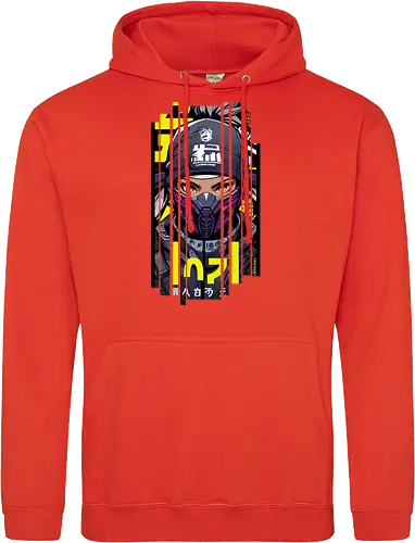 Cyberpunk-Ninja-Mädchen