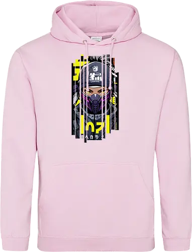 Cyberpunk-Ninja-Mädchen