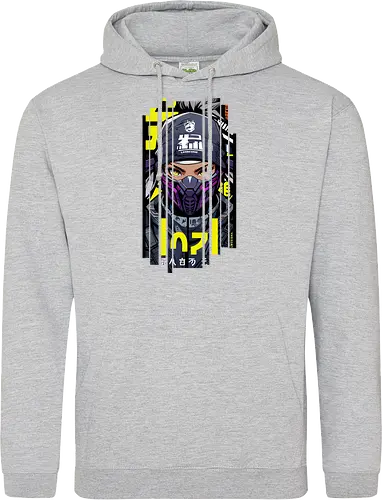 Cyberpunk-Ninja-Mädchen