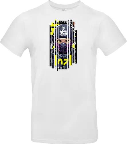 Cyberpunk-Ninja-Mädchen