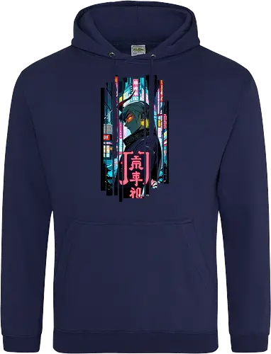 Cyberpunk Oni Neon