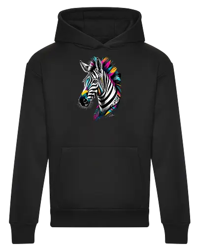 Mehrfarbiges geometrisches Zebra