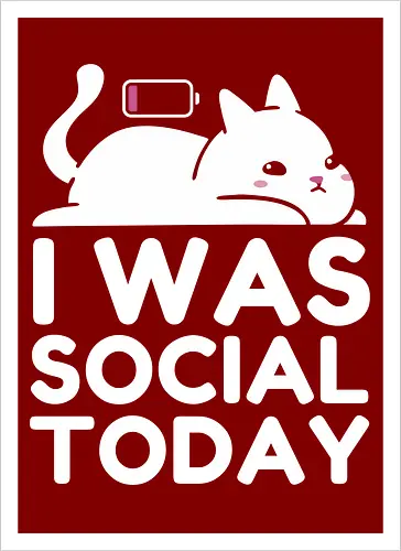 I Was Social Today