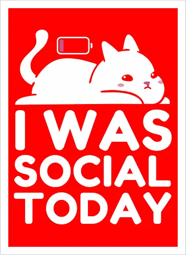 I Was Social Today