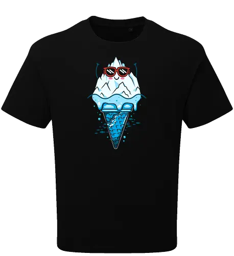 Lustige Eisbergcreme