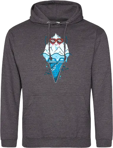 Lustige Eisbergcreme