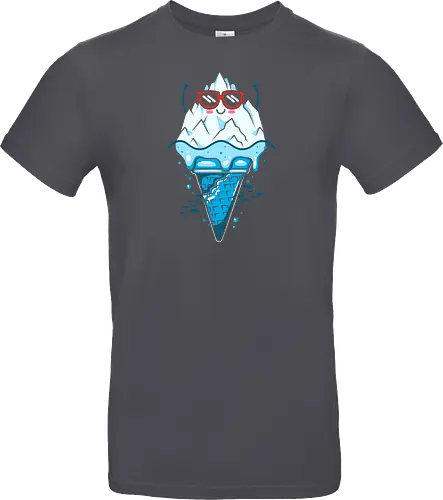 Lustige Eisbergcreme