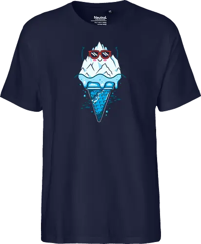 Lustige Eisbergcreme