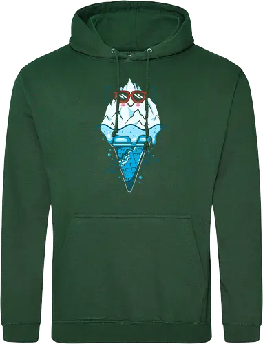 Lustige Eisbergcreme