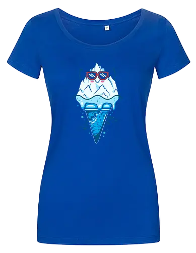 Lustige Eisbergcreme