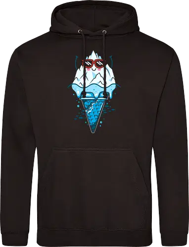 Lustige Eisbergcreme