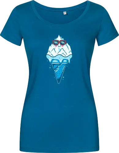 Lustige Eisbergcreme