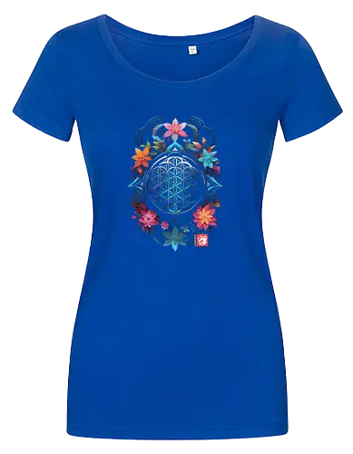 Geometrische Mandala-Blumen