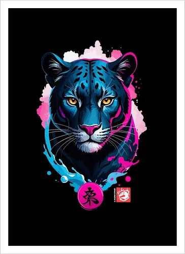 Panther Dream Rosa Blau