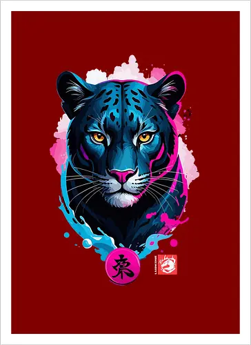 Panther Dream Rosa Blau