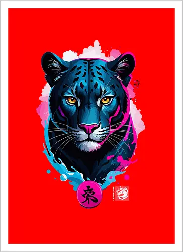 Panther Dream Rosa Blau