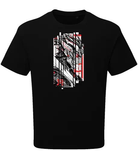 Samurai Roter Cyborg