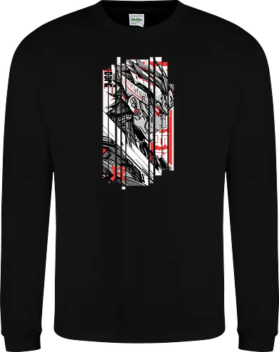 Samurai Roter Cyborg