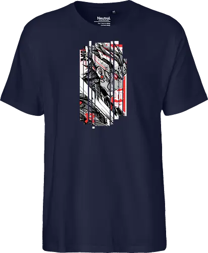 Samurai Roter Cyborg