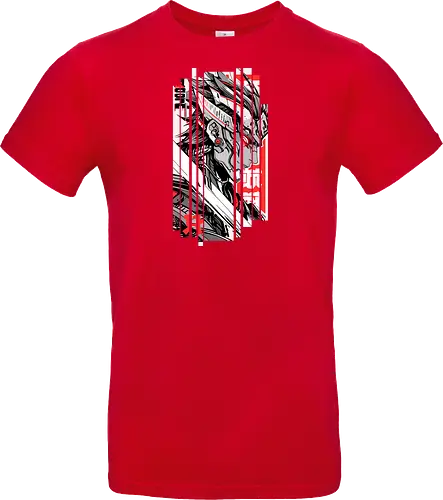 Samurai Roter Cyborg